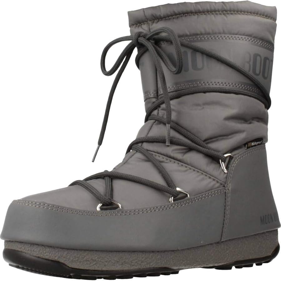 Amazon.com | Moon-boot Men's Snow Boots, Grey Grigio 006